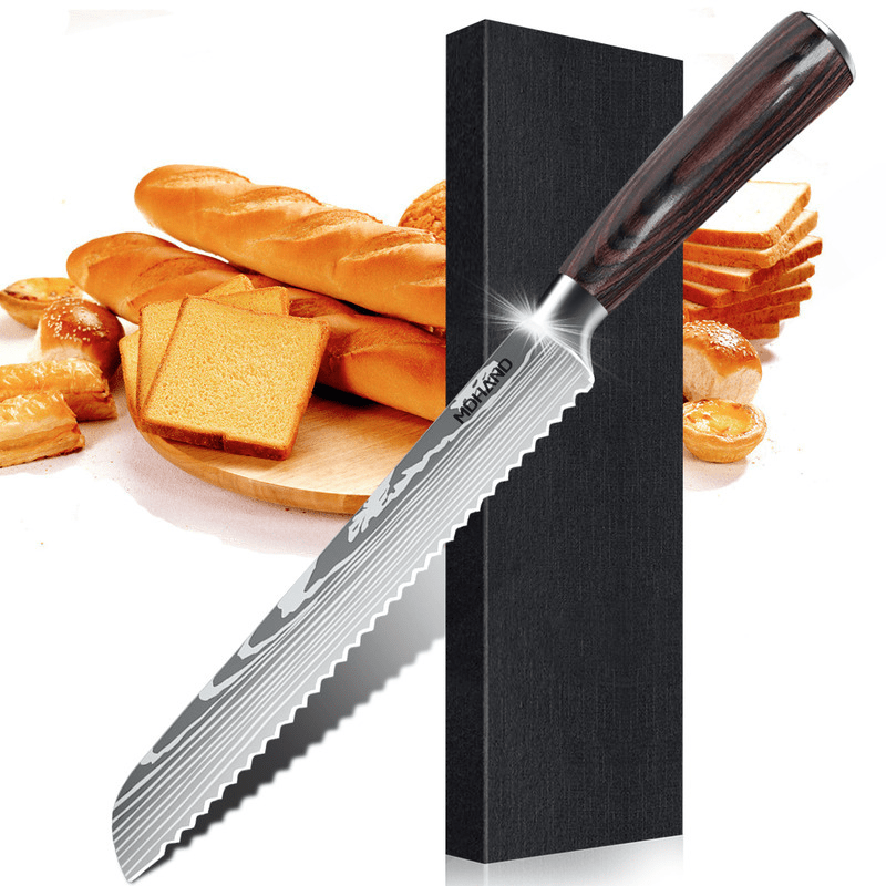 Set van professionele kwaliteit chef-koks messen met elegant design