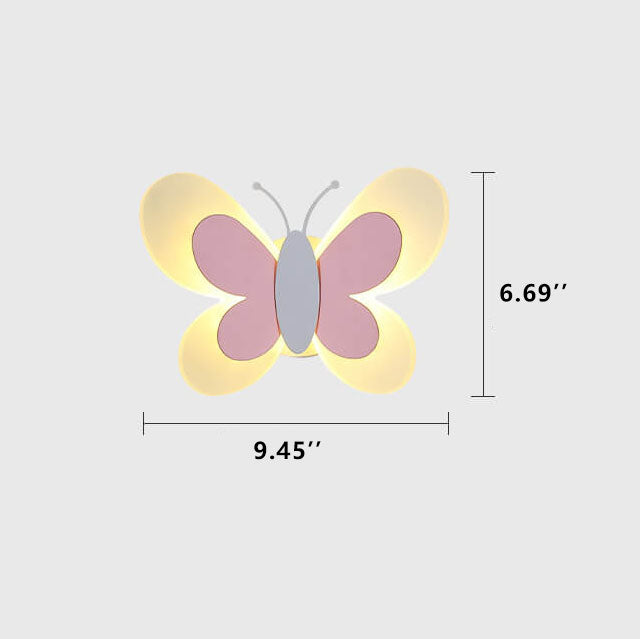AeroLume - LED wandlamp in de vorm van een vlinder voor een magische touch