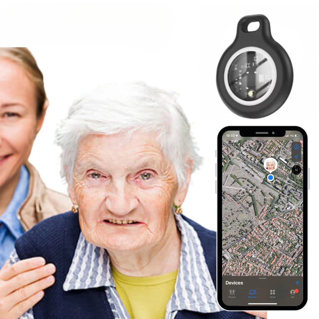 Real-Time GPS Tracker Voor Senioren Met Waterdichte Tracking En Geen Kosten
