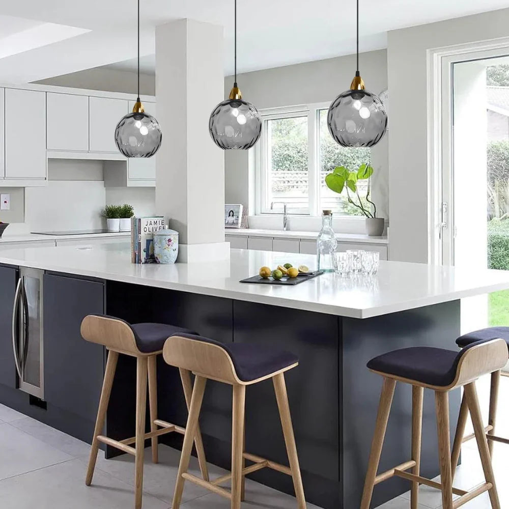 Moderne LED Nordic Plafond Glas Bal Hanglamp