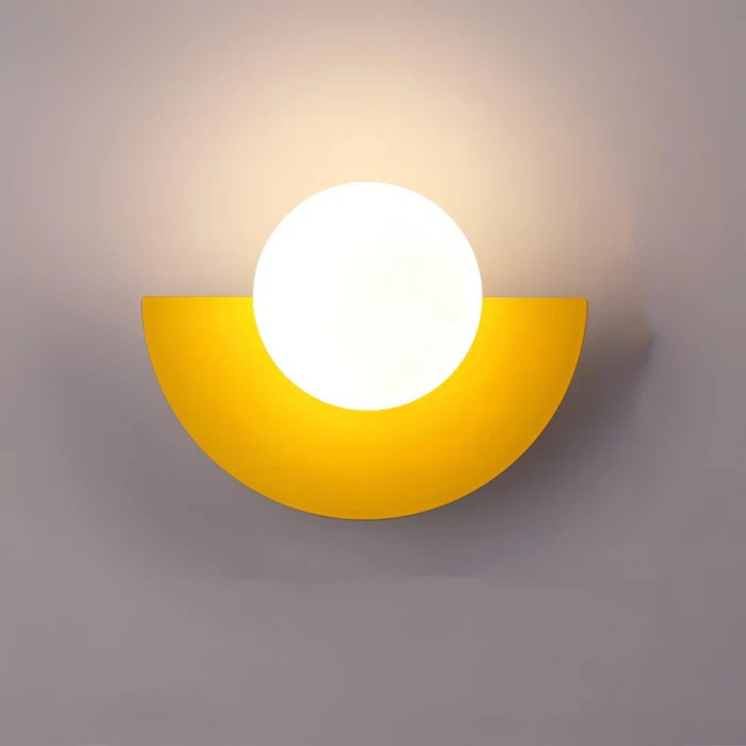 Moderne Minimalistische Glazen Globe Wandlamp LED 1-Licht