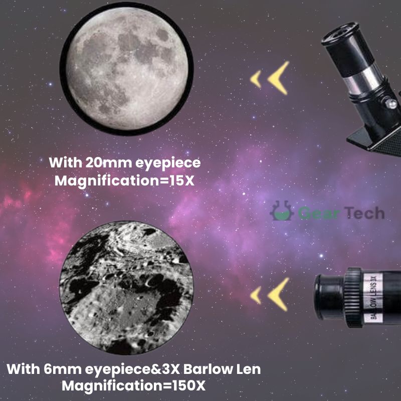 Skanto | Professioneel Astronomisch Telescoop | 70mm Opening, 300mm Brandpuntsafstand & Eenvoudige Opstelling voor Sterrenkijken en Natuurverkenning