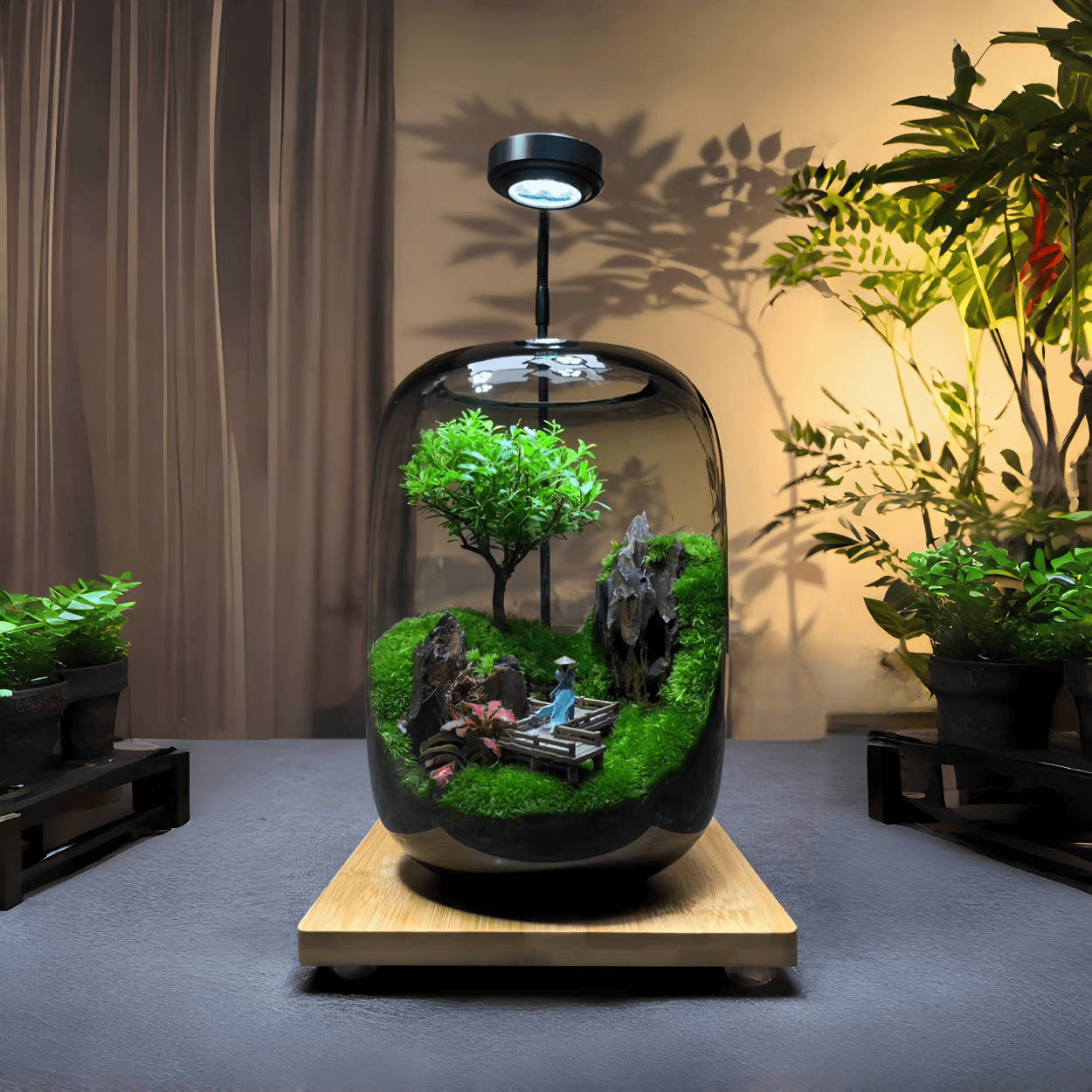 LushVista - Moslandschap Display