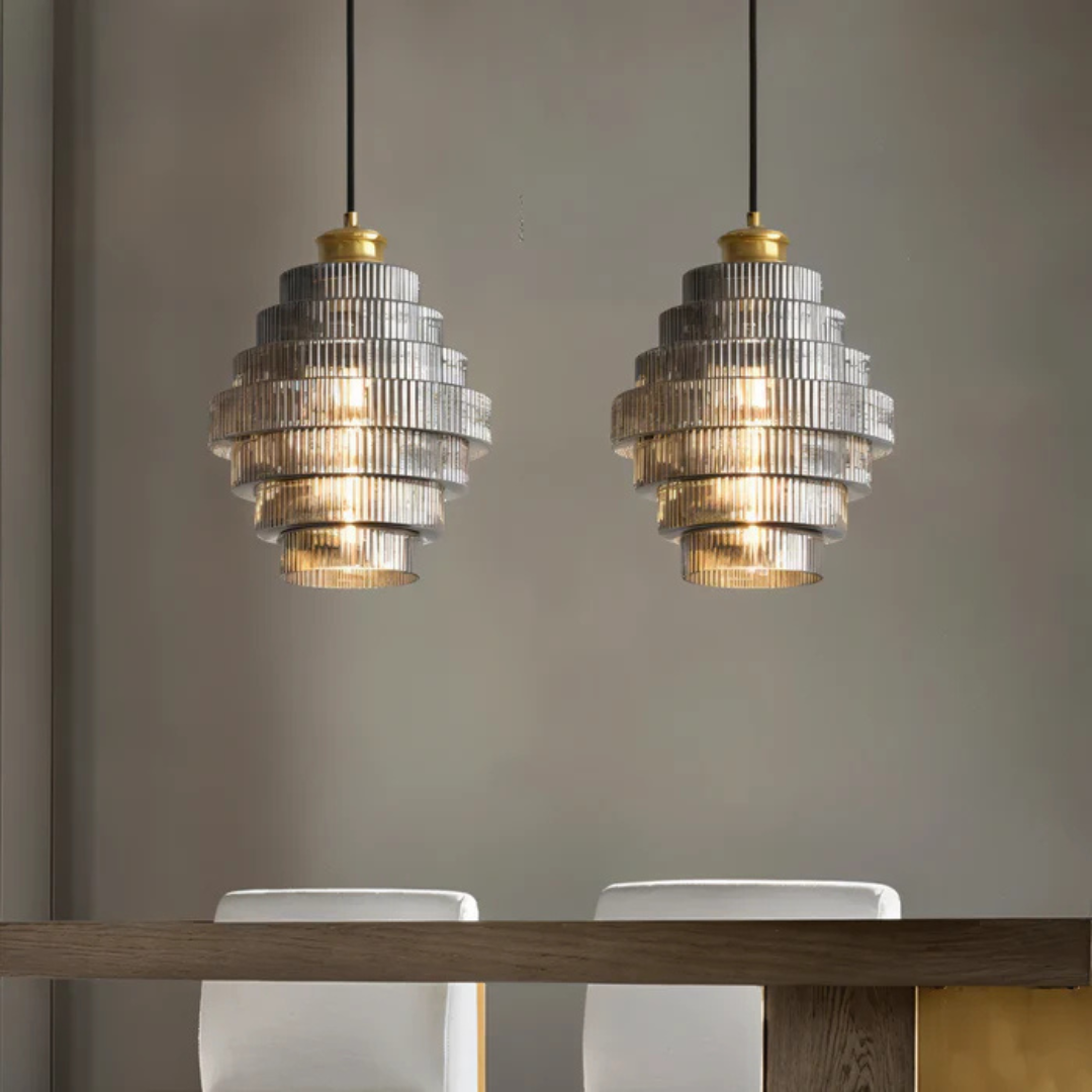 Hebes - Retro Hanglamp Glas