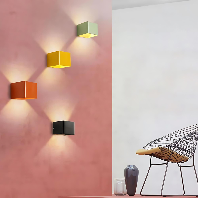 Thyrix - Moderne Vierkante LED Wandlamp