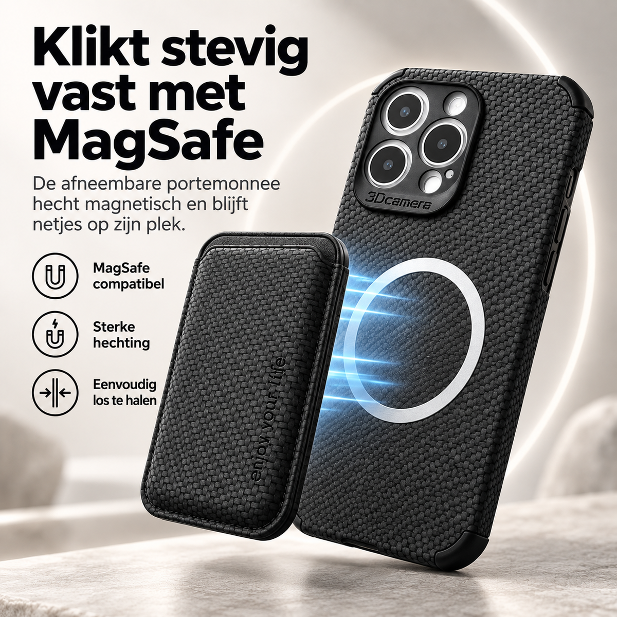 Magsafe Portemonnee Hoes - iPhone Hoes & Portemonnee