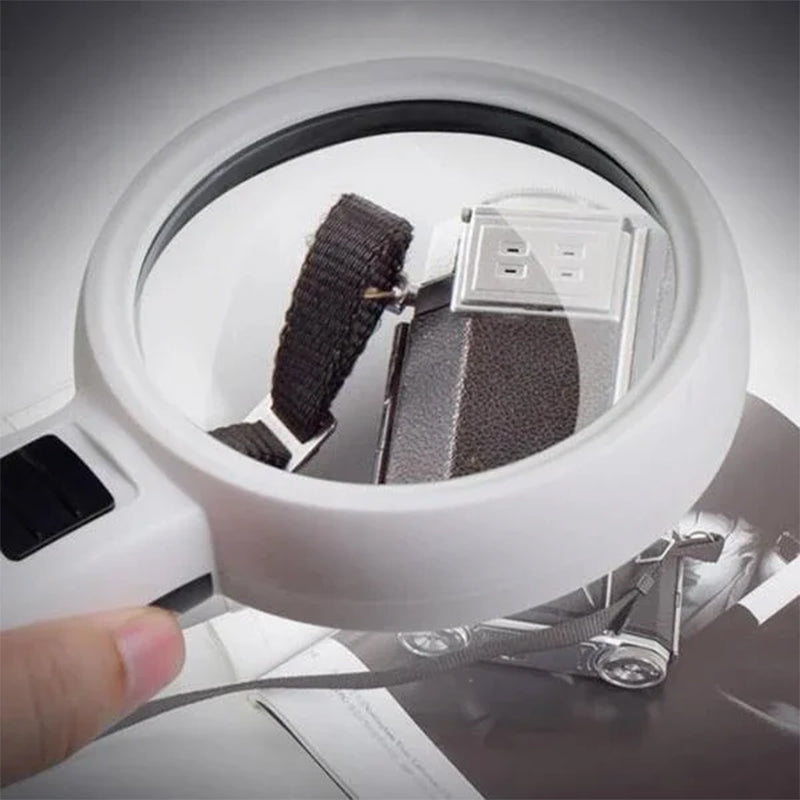 30-voudige optische loep met LED-verlichting