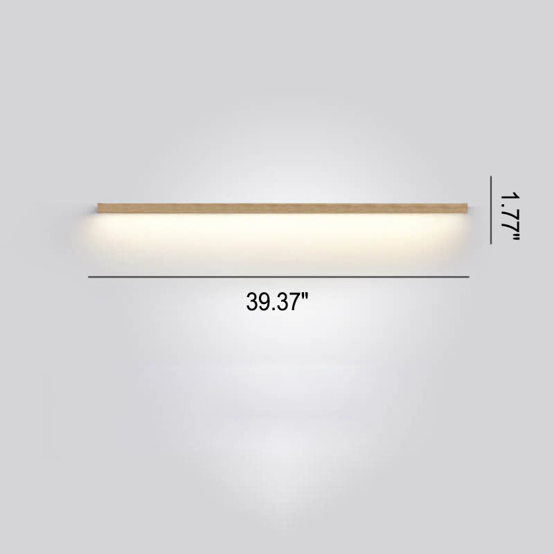 Minimalistische Houten Wandlamp – Sfeerverlichting voor Elke Ruimte