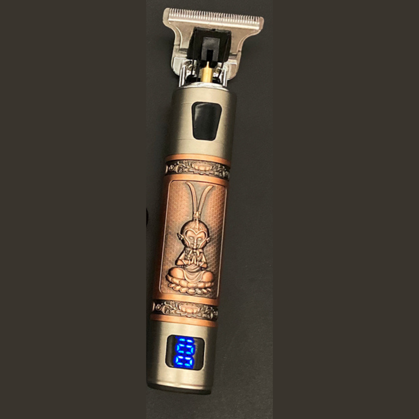 Lunero Skull Vintage Trimmer | De Barber Trend van dit jaar! - Oplaadbaar incl. Opzetstukken