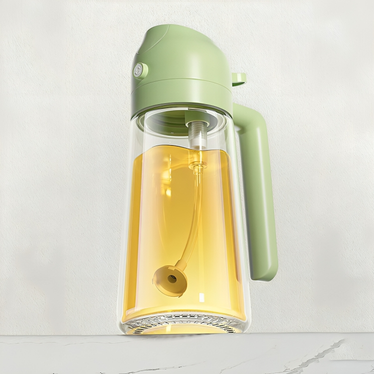 OilLux | je kunt precies de juiste hoeveelheid olie spuiten, waardoor elk gerecht lichter en gezonder wordt