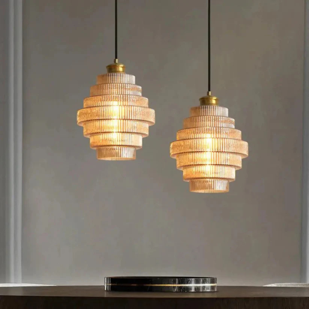 Hebes - Retro Hanglamp Glas