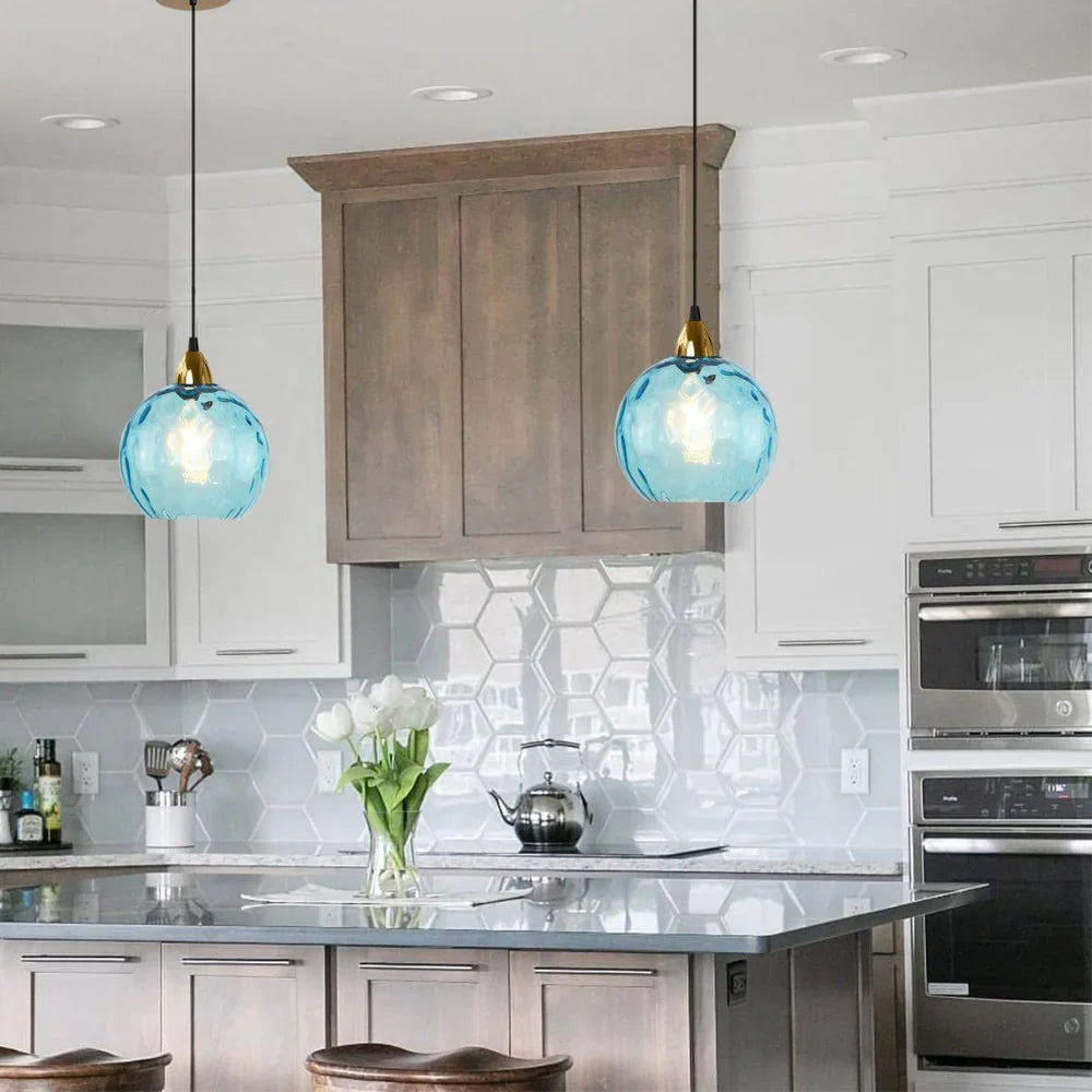 Moderne LED Nordic Plafond Glas Bal Hanglamp