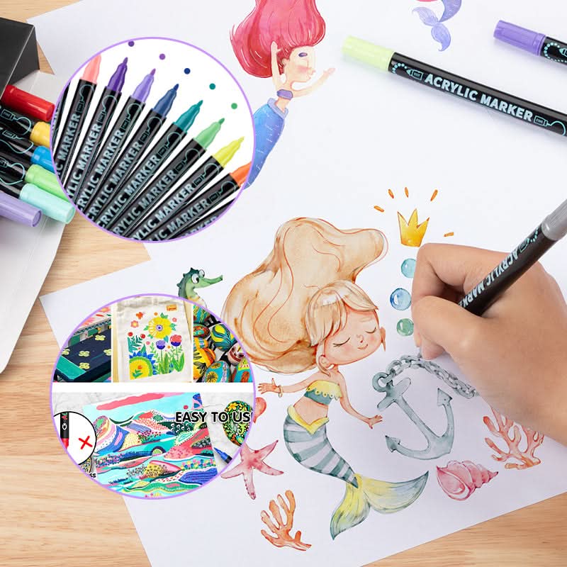 Acrylverf pennen voor levendige creaties