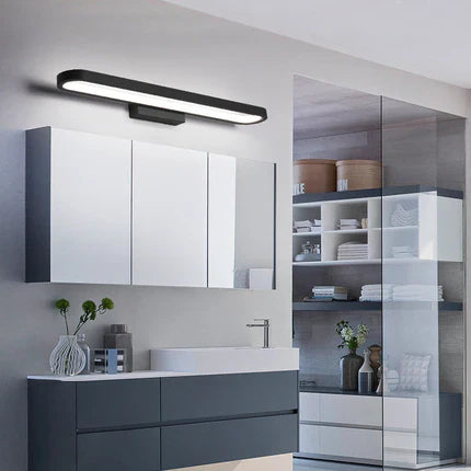 Arisha Moderne Wandlamp Linear, Koffie, Slaapkamer/Badkamer, Metaal