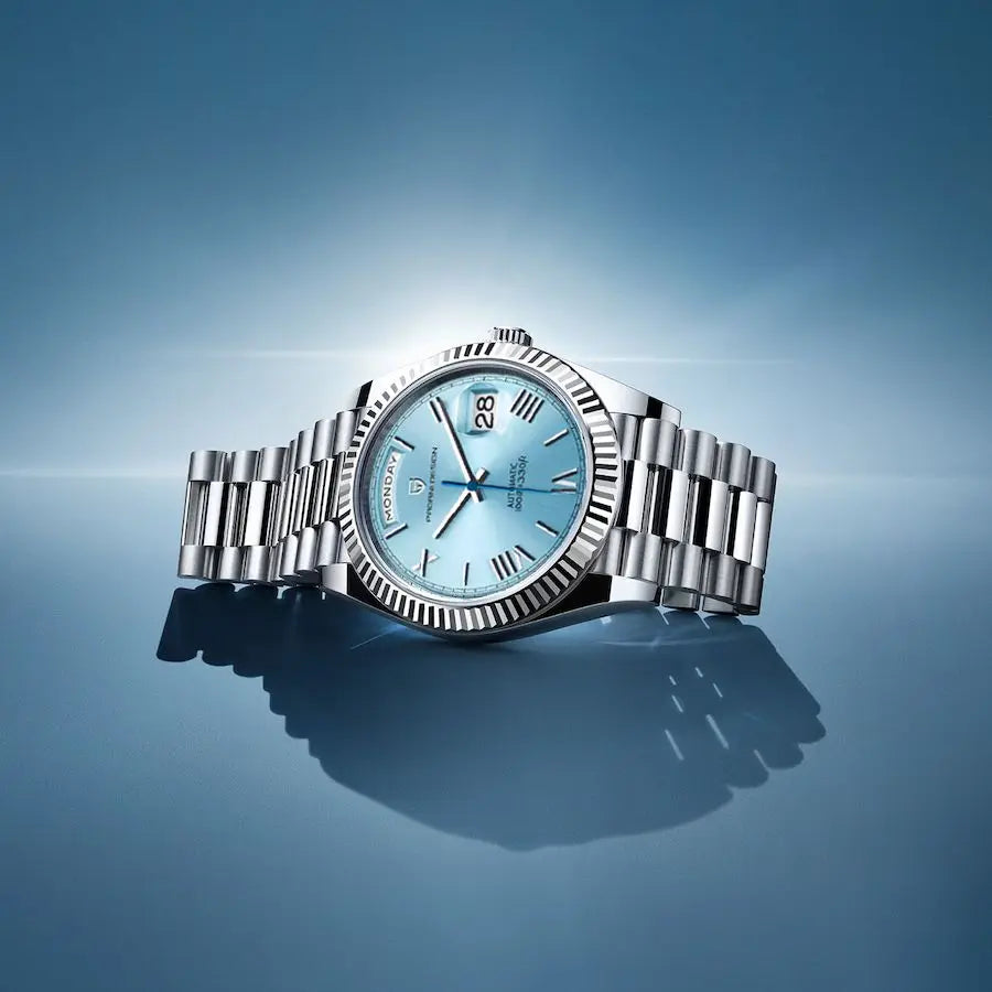 Luxe Automatisch Herenhorloge – Zelfopladend van RVS met Kalender