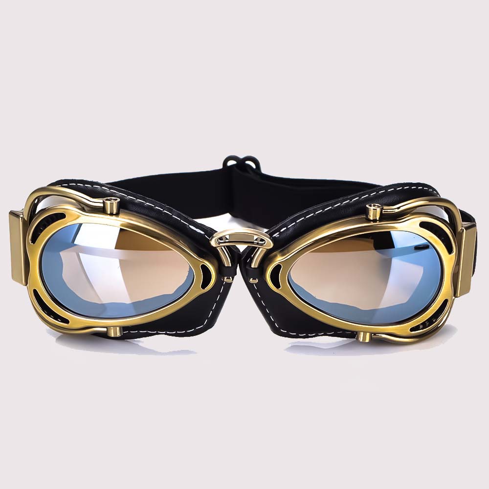 Tijdloze Klassieke Goggles Voor Motorrijders Met Oogbescherming