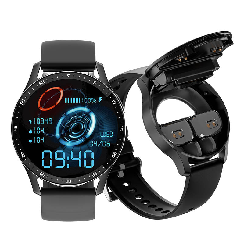 EchoWrist | Integratie van eersteklas oordopjes met een robuuste smartwatch voor gezondheidsmonitoring