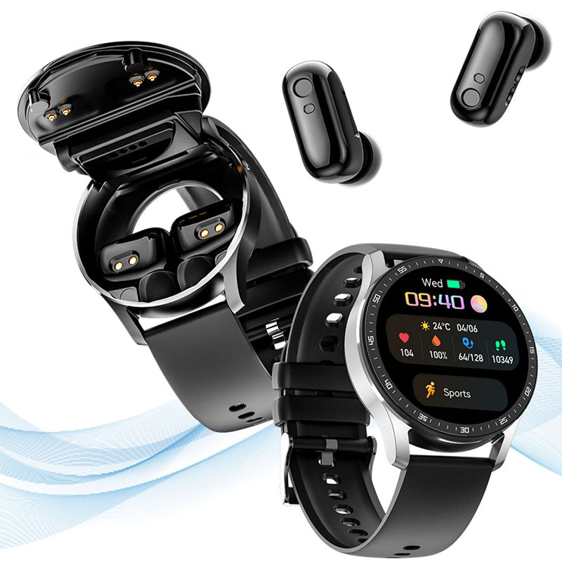 EchoWrist | Integratie van eersteklas oordopjes met een robuuste smartwatch voor gezondheidsmonitoring