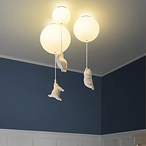 Ballonbeer Plafondlamp | Speelse Beren Ontwerp