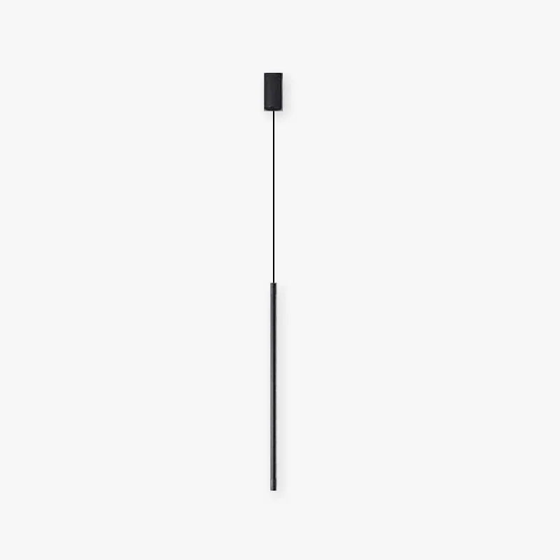 Erix Minimalistische Lineaire Hanglamp Bedside, Zwart