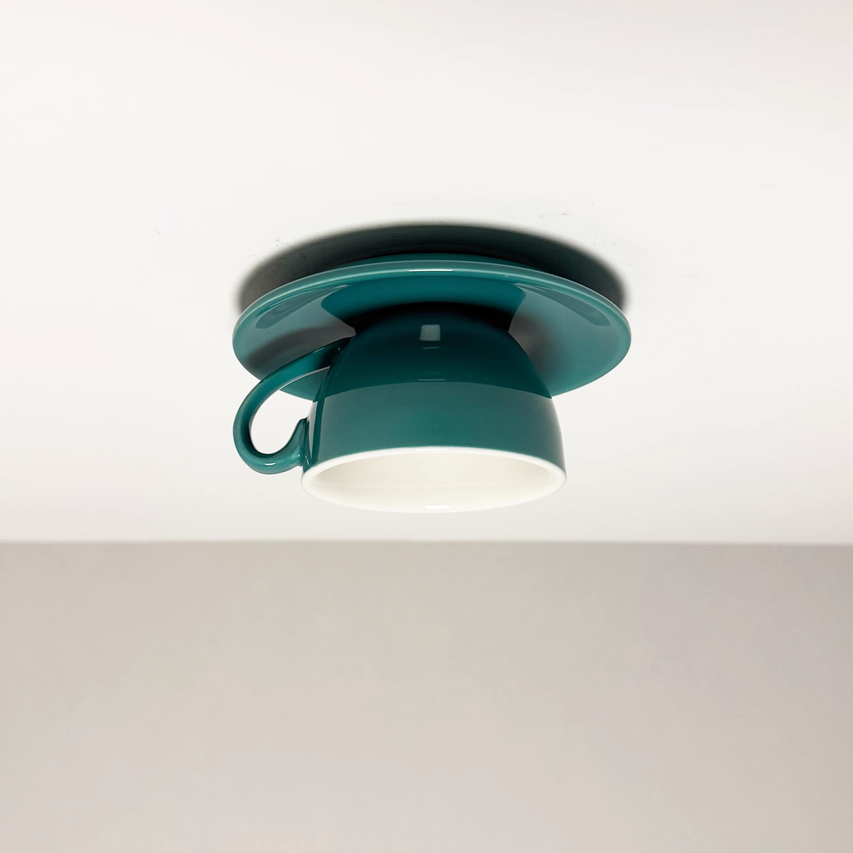 Aria Moderne Koffiekoppen Keramische Flush Plafondverlichting