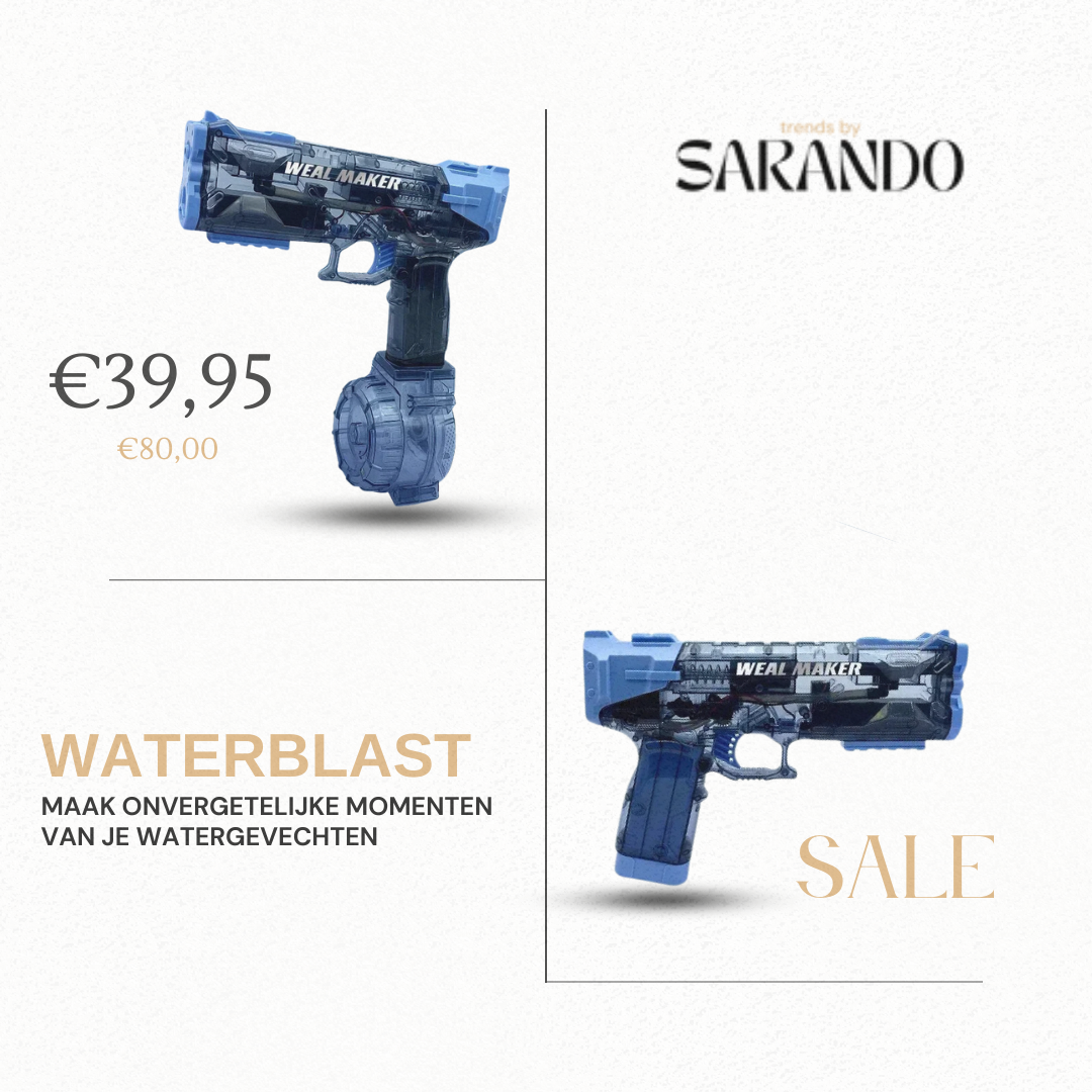 WaterBlast | Maak onvergetelijke momenten van je watergevechten