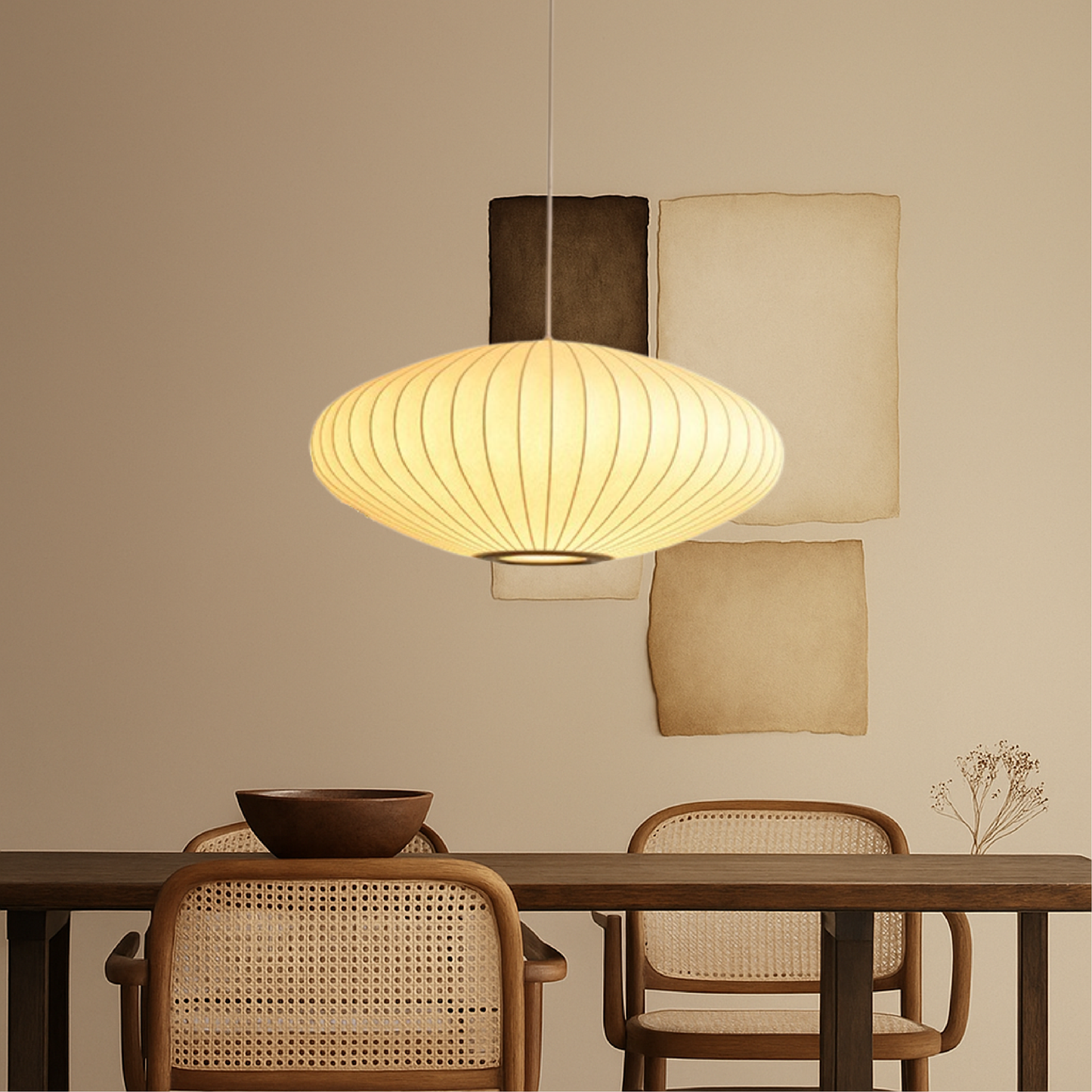 Italiaanse Zijden Hanglamp