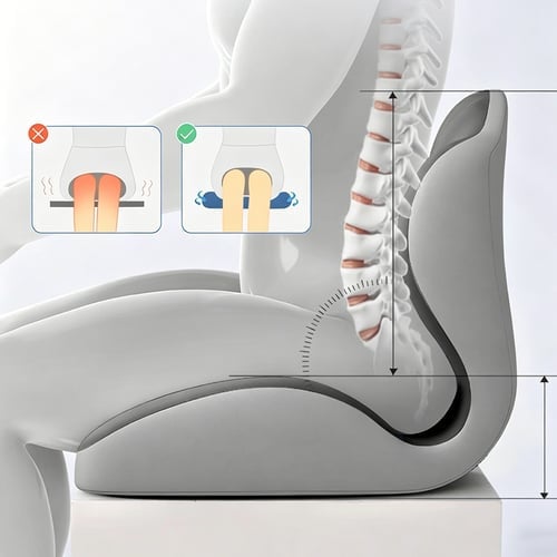 ComfiCore – Ergonomisch Schuim Zitkussen