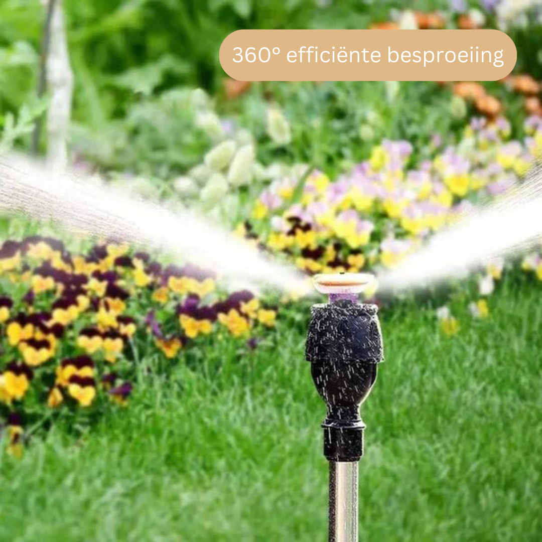 RainSpin | Zeg vaarwel tegen droge plekken in je tuin