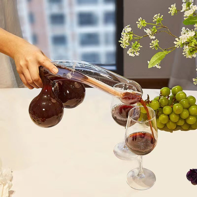 Glazen Decanteerder | Elegant Design en 650 ml Capaciteit | Helder