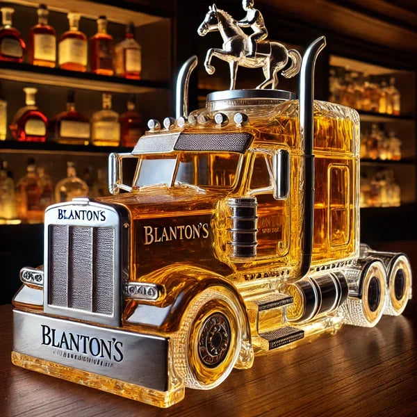 Whisky Fles Vrachtwagen Semi