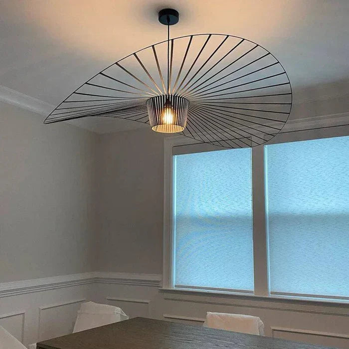 Moderne hanglamp – sculpturale spiraalvorm