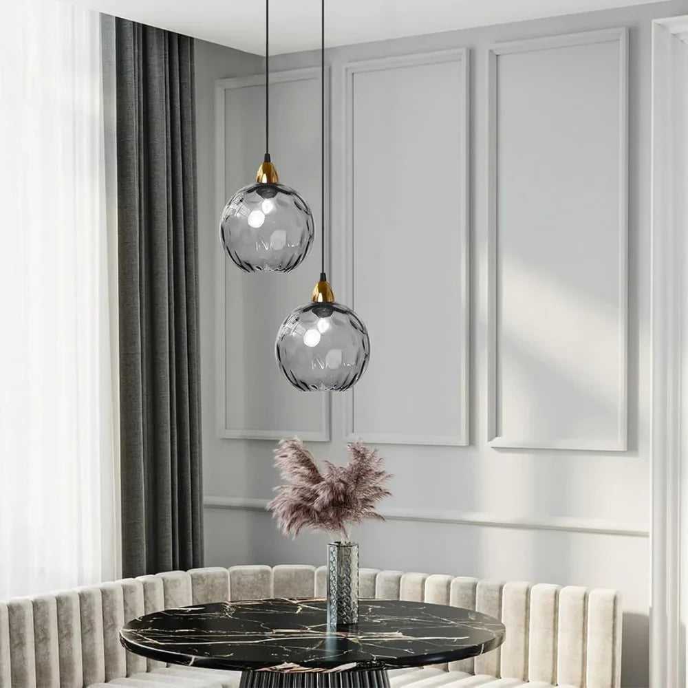 Moderne LED Nordic Plafond Glas Bal Hanglamp
