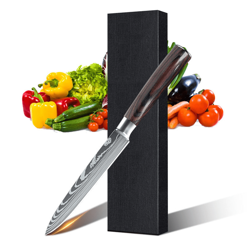 Set van professionele kwaliteit chef-koks messen met elegant design