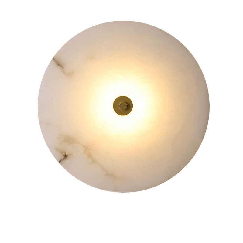 Combinatie van acryl en marmer in een designlicht!