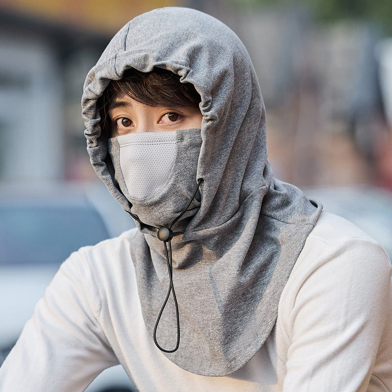 Hooded Face Mask met Nekwarmer voor Fietsen