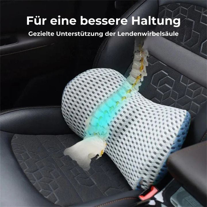 Lendenkussen | Orthopedisch Lendenkussen – Premium Geheugen-Schuim Steunkussen