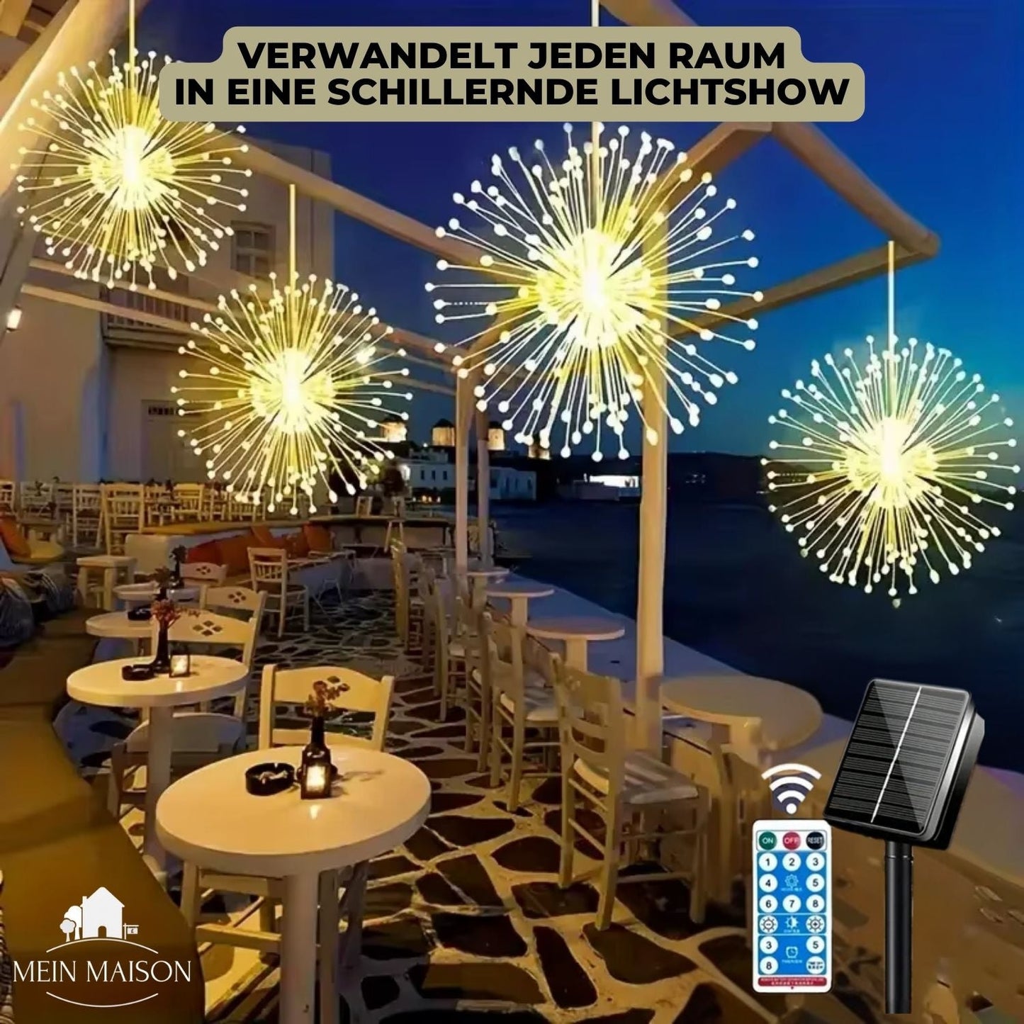 2+1 GRATIS | ShineEve - Zonne-energie Lichten voor Levendige Avonden