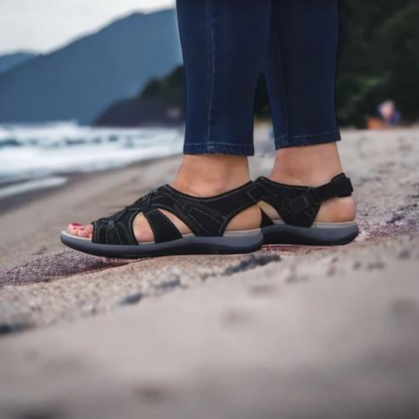 Euphoria Elegance Orthopedische sandalen | Ondersteunt en is verstelbaar naar jouw voeten