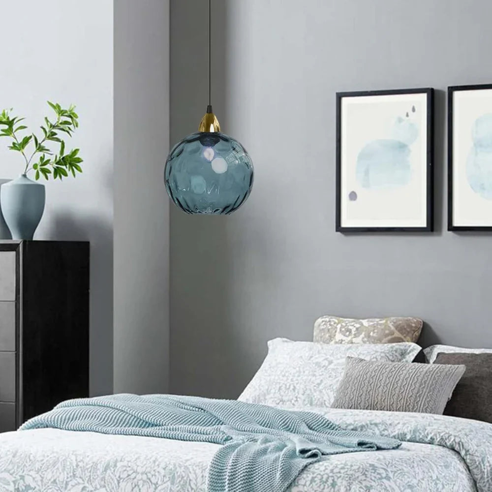 Moderne LED Nordic Plafond Glas Bal Hanglamp