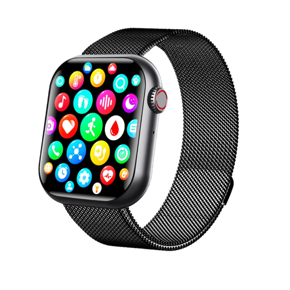 Skanto | Bloedglucose Bloeddruk Bloedzuurstof Slaapmonitor Waterdichte Smartwatch
