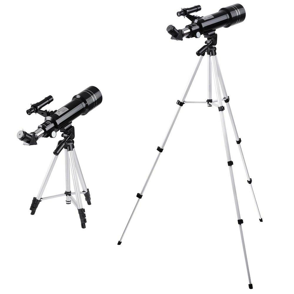 Astronomische Telescoop 400/70mm | Hoge Precisie Reflector met Stabiel Statief en Set Oculairs