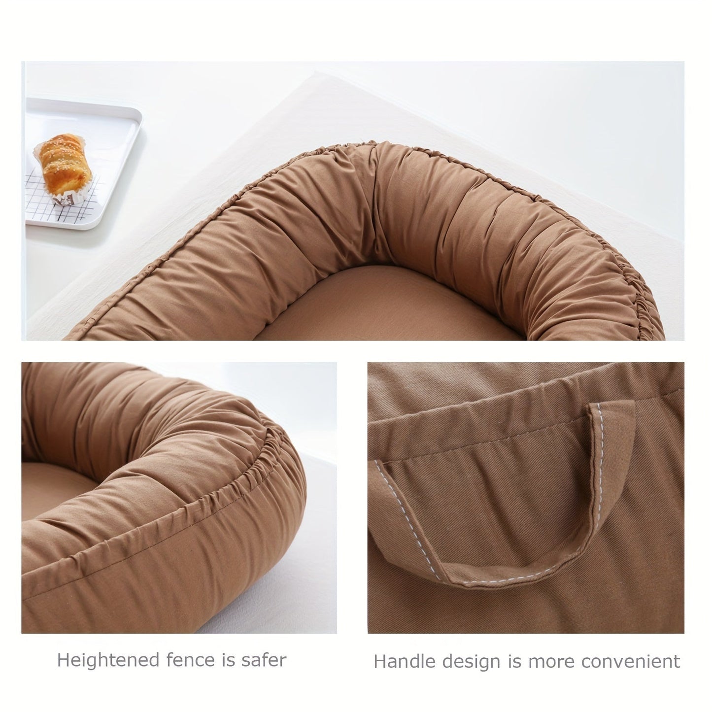 Zachte Droom Baby Lounger - Comfort en Bescherming voor uw Kleintje