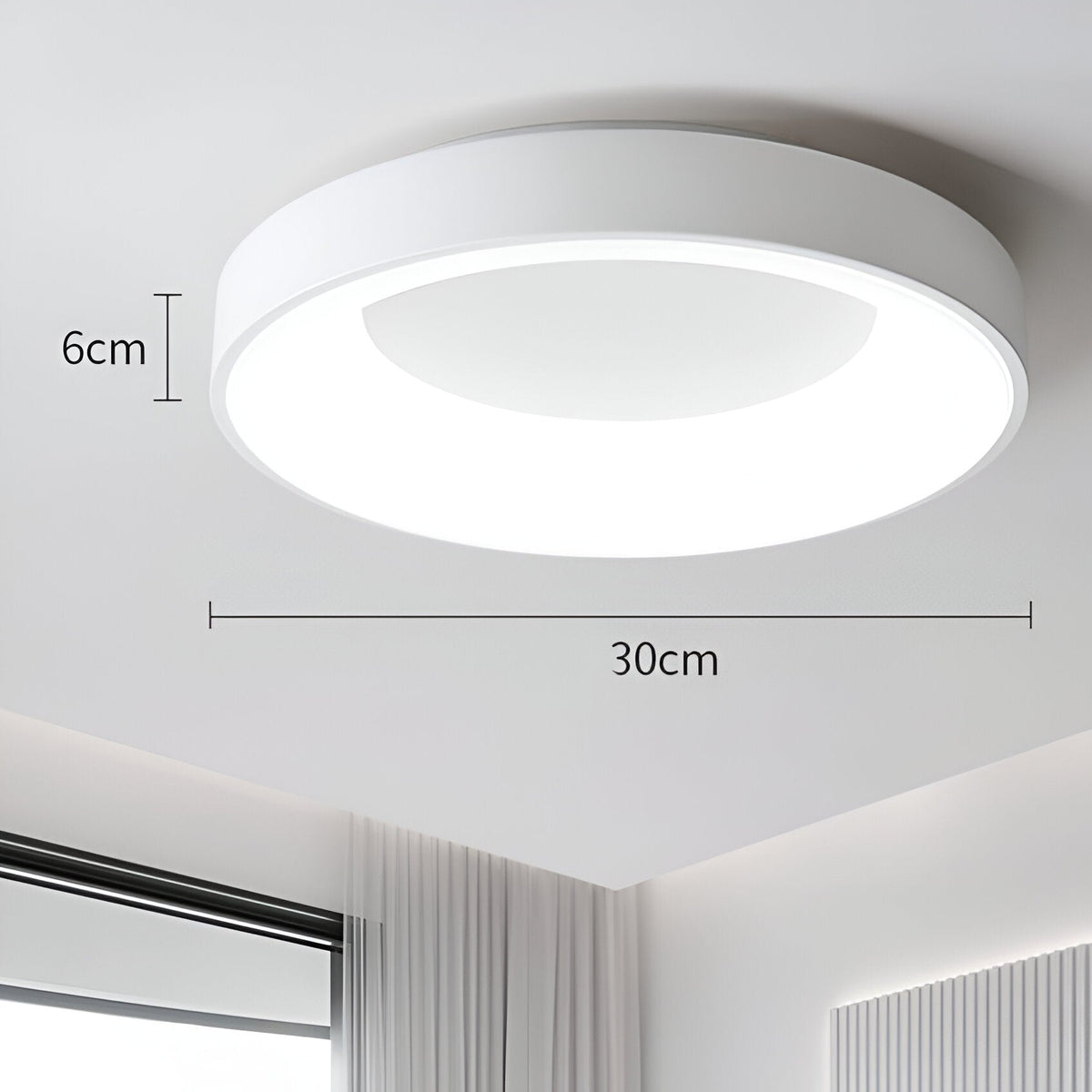 Nordic Modern Ringvormige LED Plafondlamp