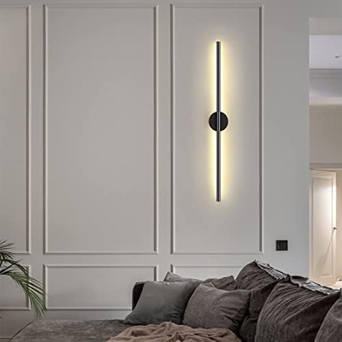 Moderne Zwarte Aluminium Wandlamp