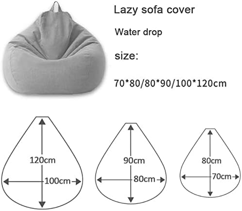 Bean Bag Hoes | Ergonomisch en Stijlvol | 80x90 cm, 100x120 cm