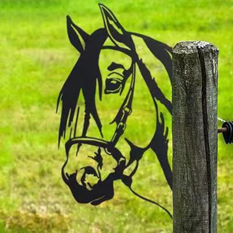 Buiten Tuin Boerderij Spionerende Geit Metaal Kunstwerk Binnen Decoratie
