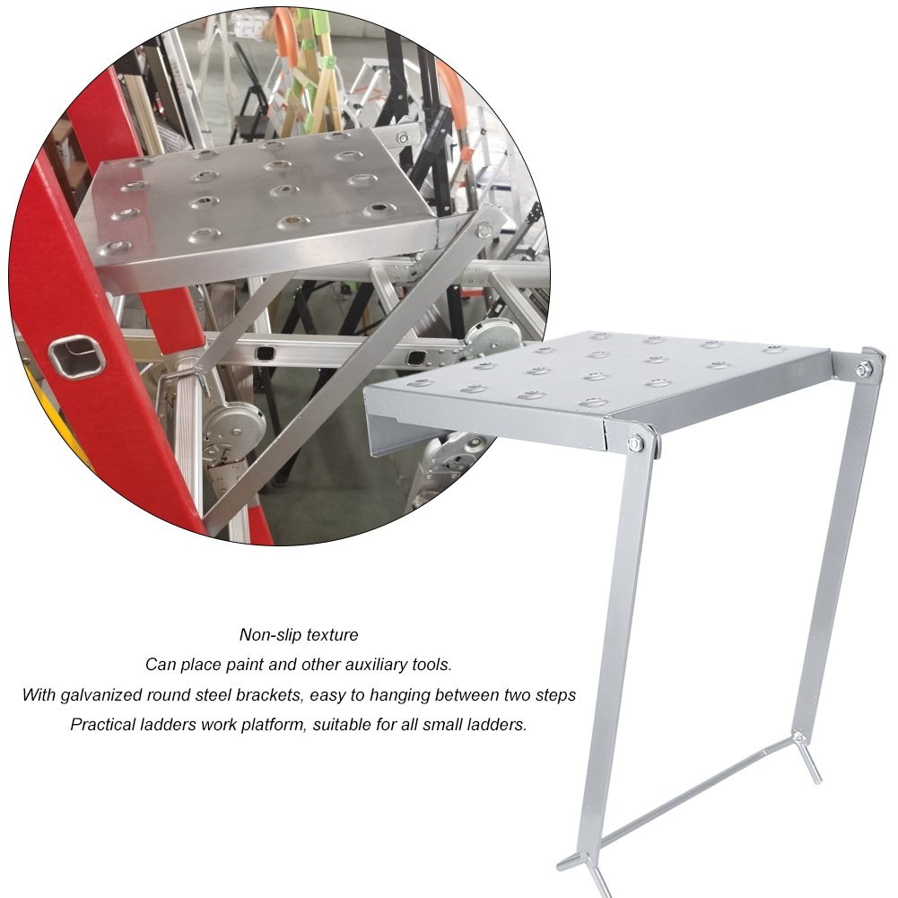 50% KORTING | ElevMate™ | Opvouwbaar Stalen Ladderplatform