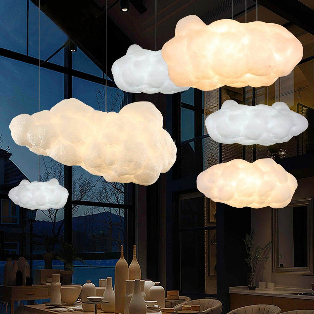 DreamGlow – Hanglamp in de Vorm van een Wolk voor Zachte en Verspreide Verlichting