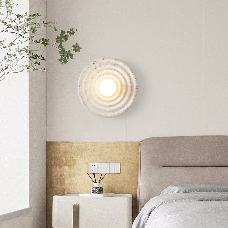 Wabi-Sabi Hars Ronde Cirkel Wandlamp